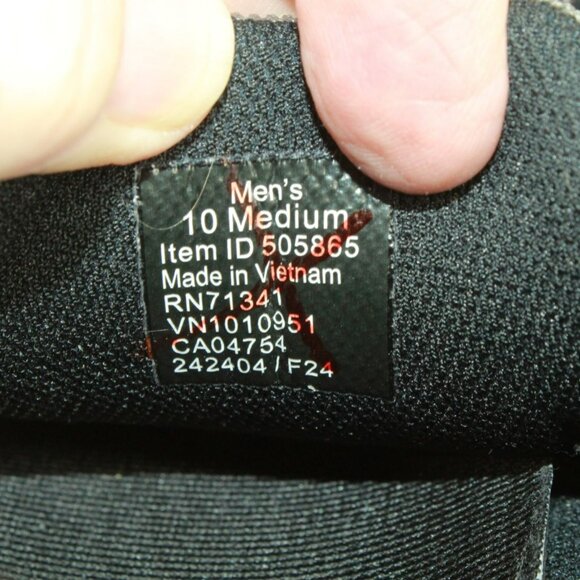 LL Bean Gray Suede Fitness Comfort Cushioned Walking Sneaker Shoes Size 10 M - Picture 9 of 10